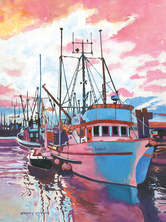 Harbor View 46 Canvas Print