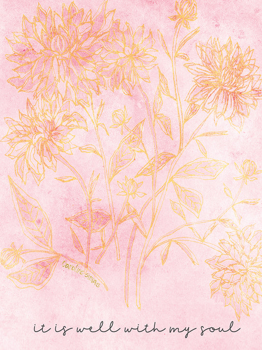 Pastel Petals 7 Canvas Print