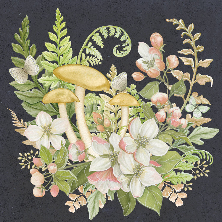 Cottage Ferns & Mushrooms 5