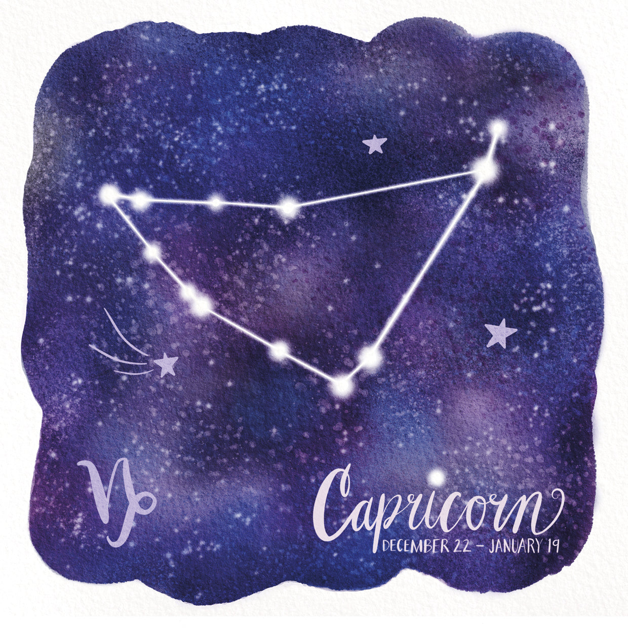 Zodiaco - Capricornio Lienzo