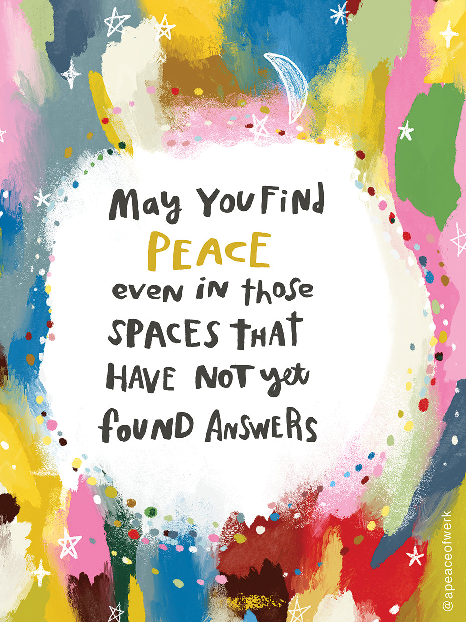 May you Find Peace