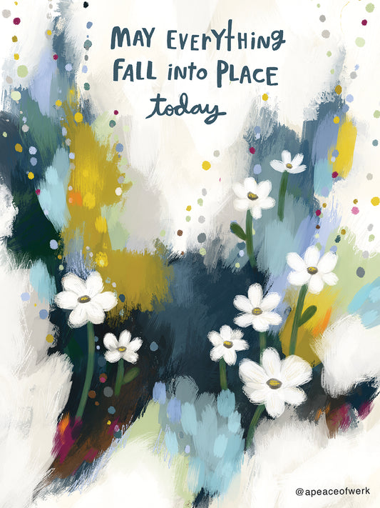 Fall into Place Canvas Print