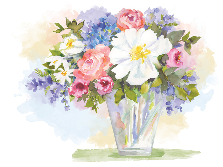 Floral Vase in Pastels 3