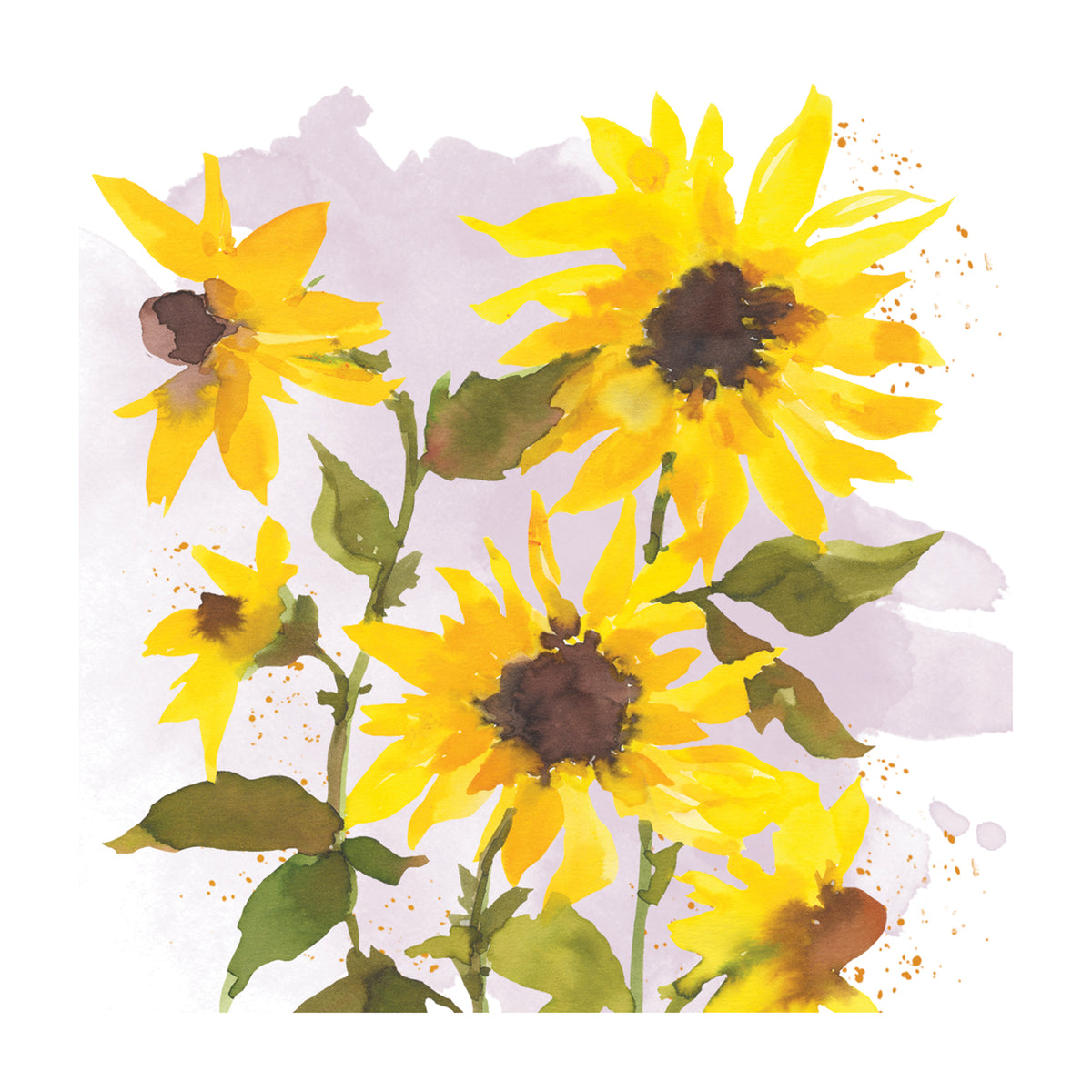 Sunflower Watercolor