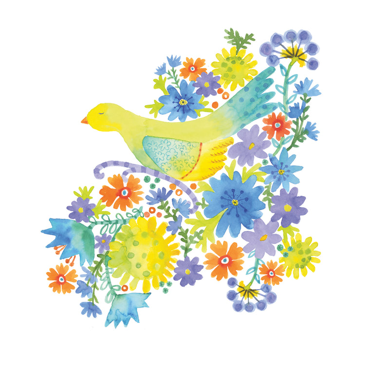 Plumaje colorido 3 Lienzo