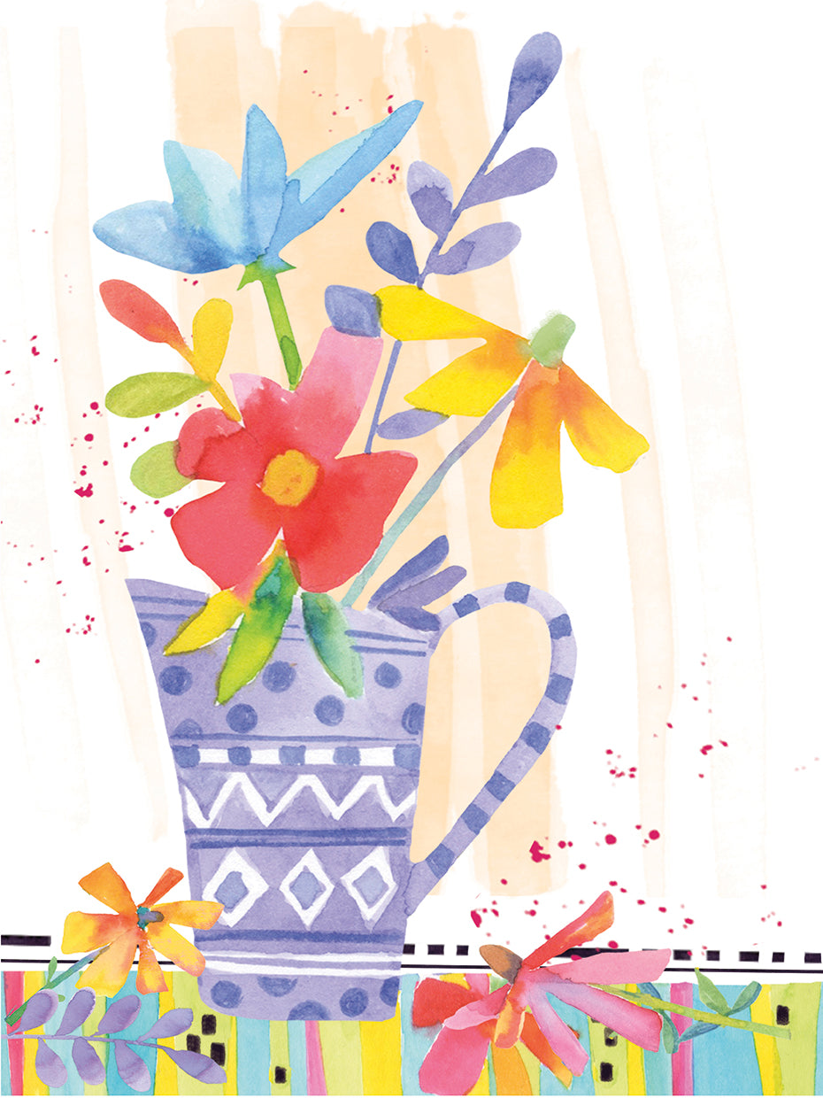 Whimsical Floral Vignette 2