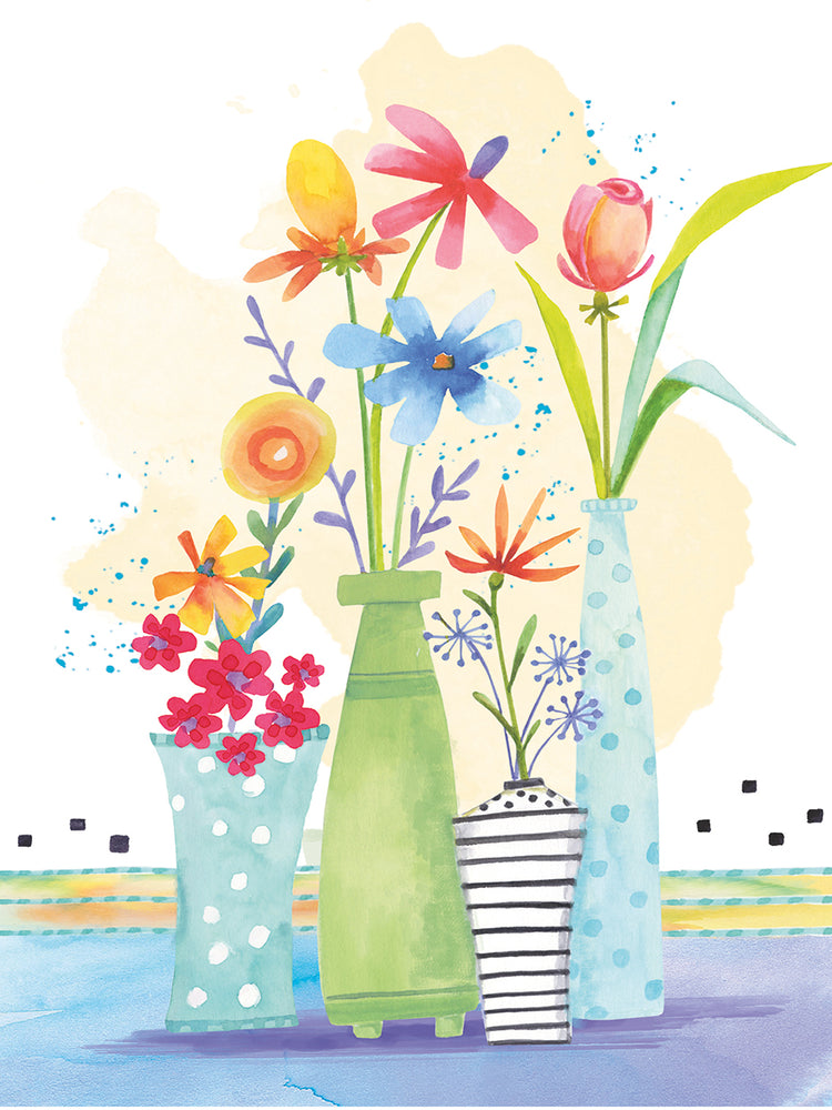 Whimsical Floral Vignette 5