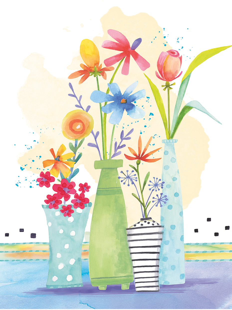 Whimsical Floral Vignette 5