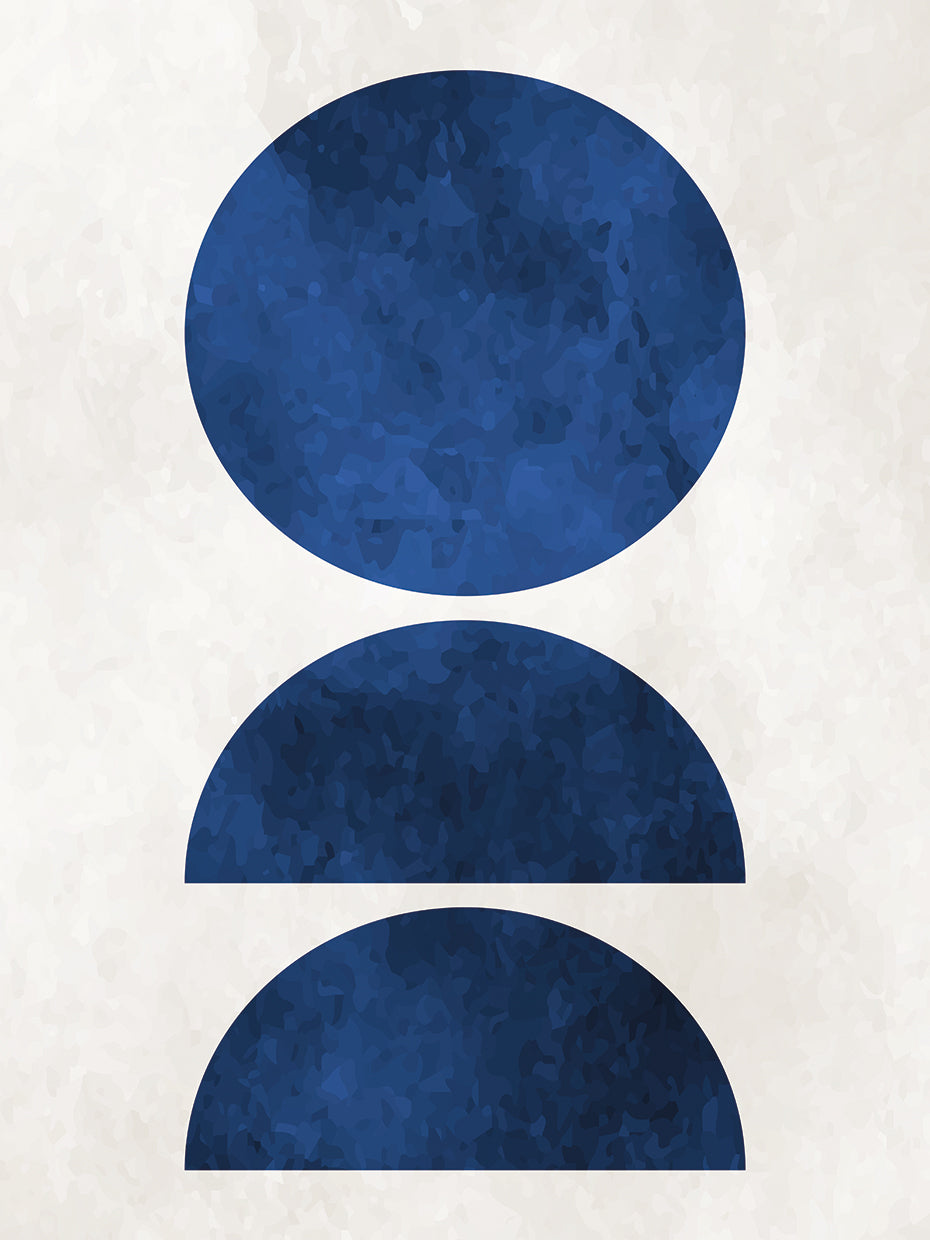 Mid-Century Modern Indigo