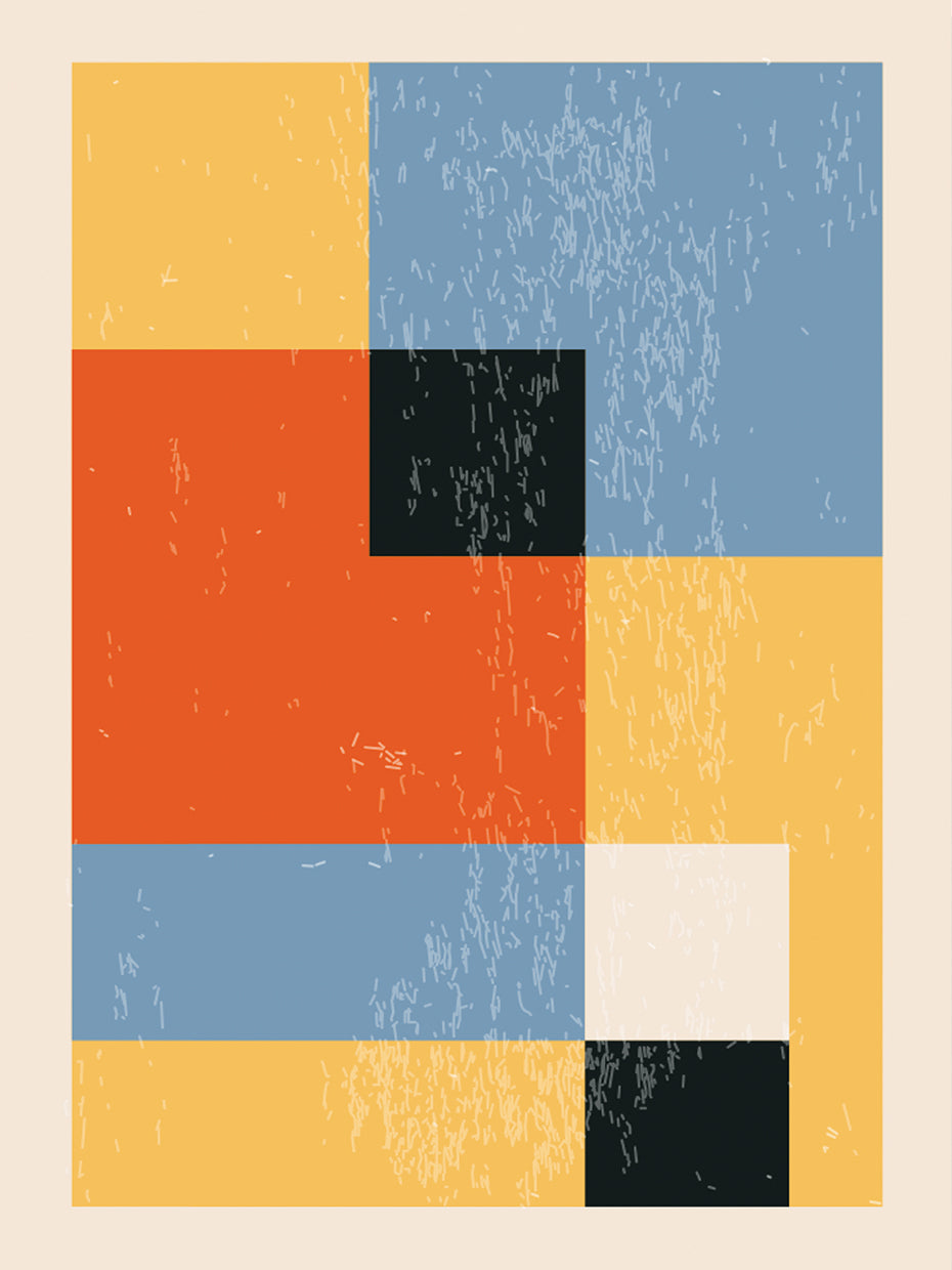 Yellow Orange Blue 4