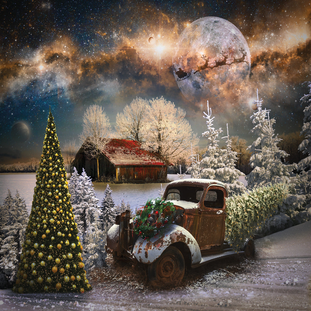 Starry Christmas Night