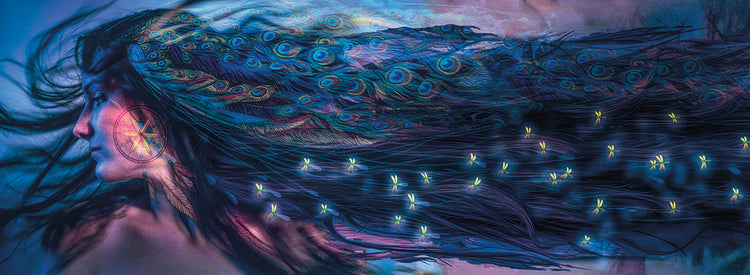 Cherokee Turquoise Tears Become Fireflies