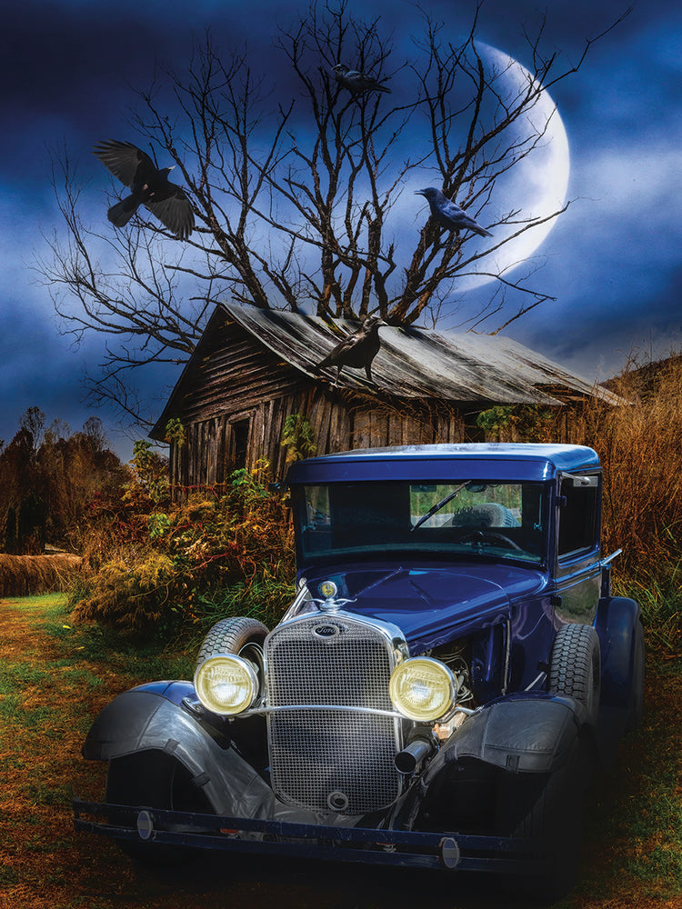 Old Ford under the Autumn Moon