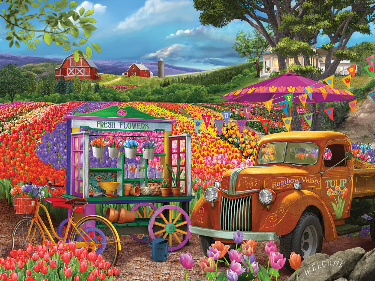 Roadside Tulips
