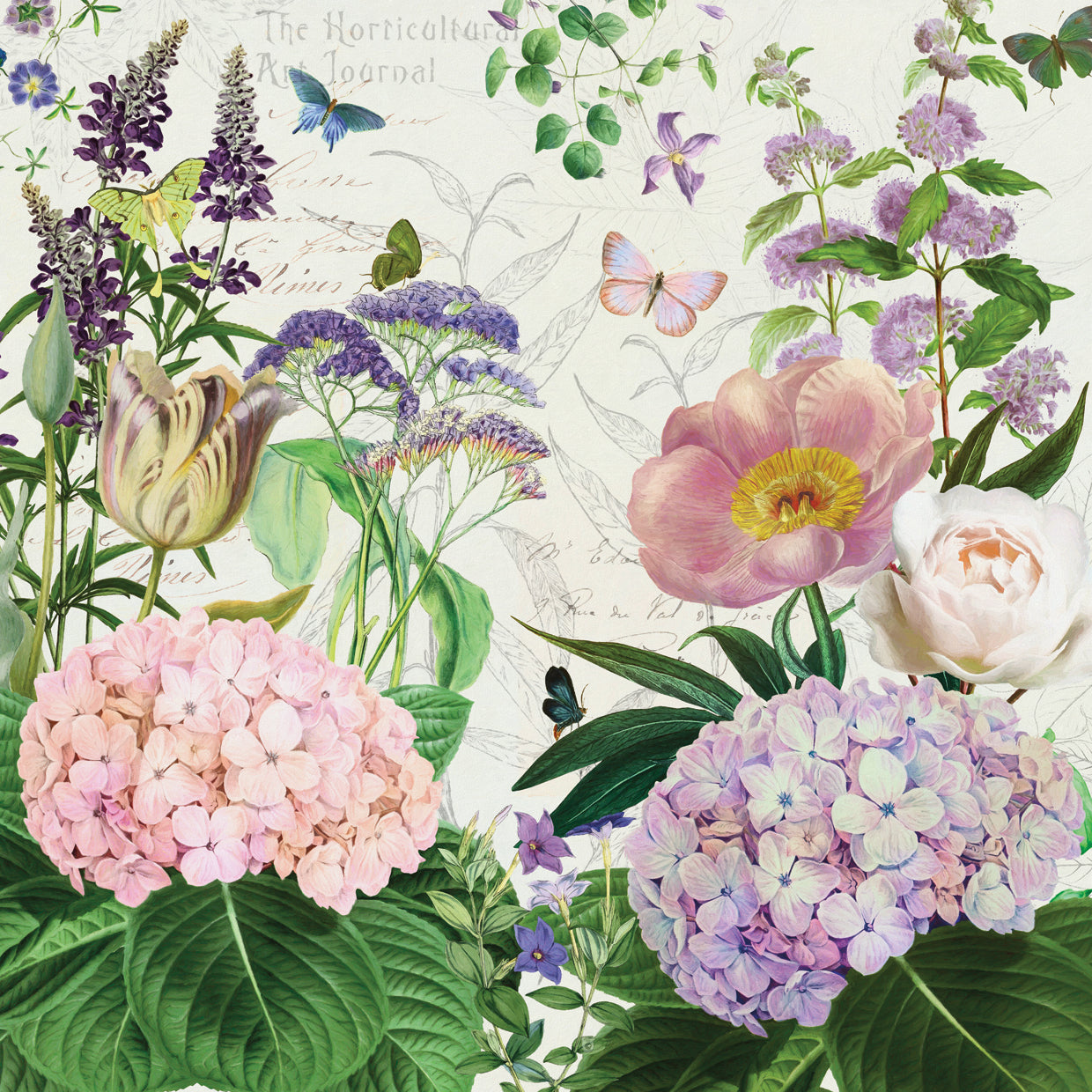 Botanical Gardens Pink Pastels