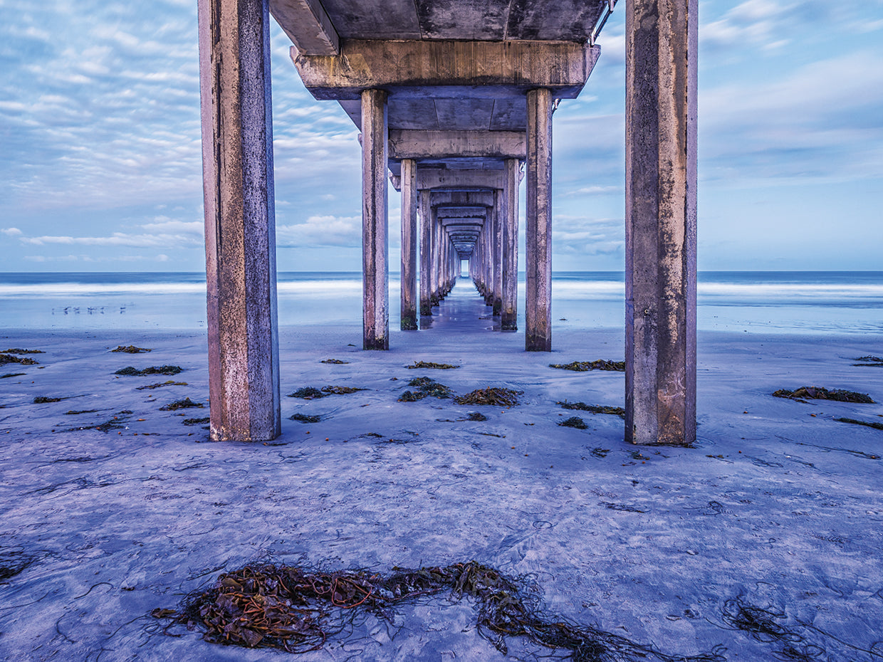 Scripps Pier Purplish