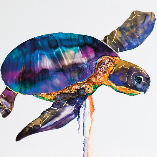 Sea turtle Canvas Print