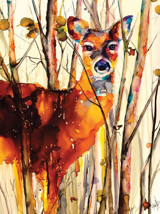Oh Deer 2 Canvas Print