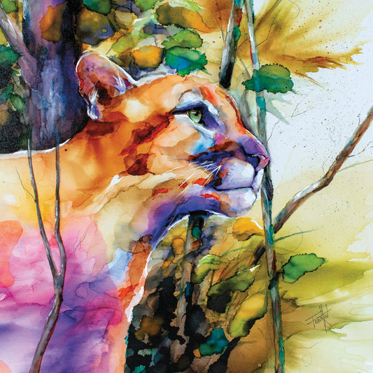 Puma Concolor Canvas Print