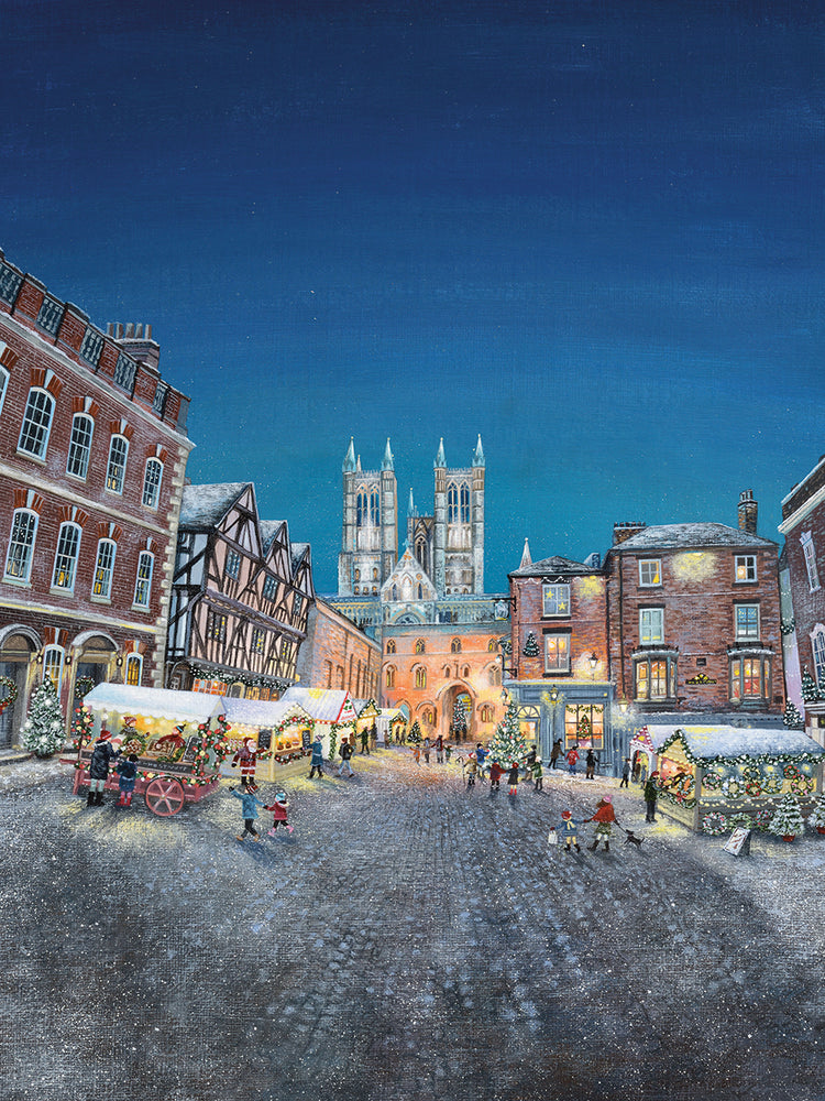Christmas Market at Lincoln Cathedral
