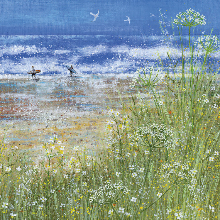 Wildflowers and Waves