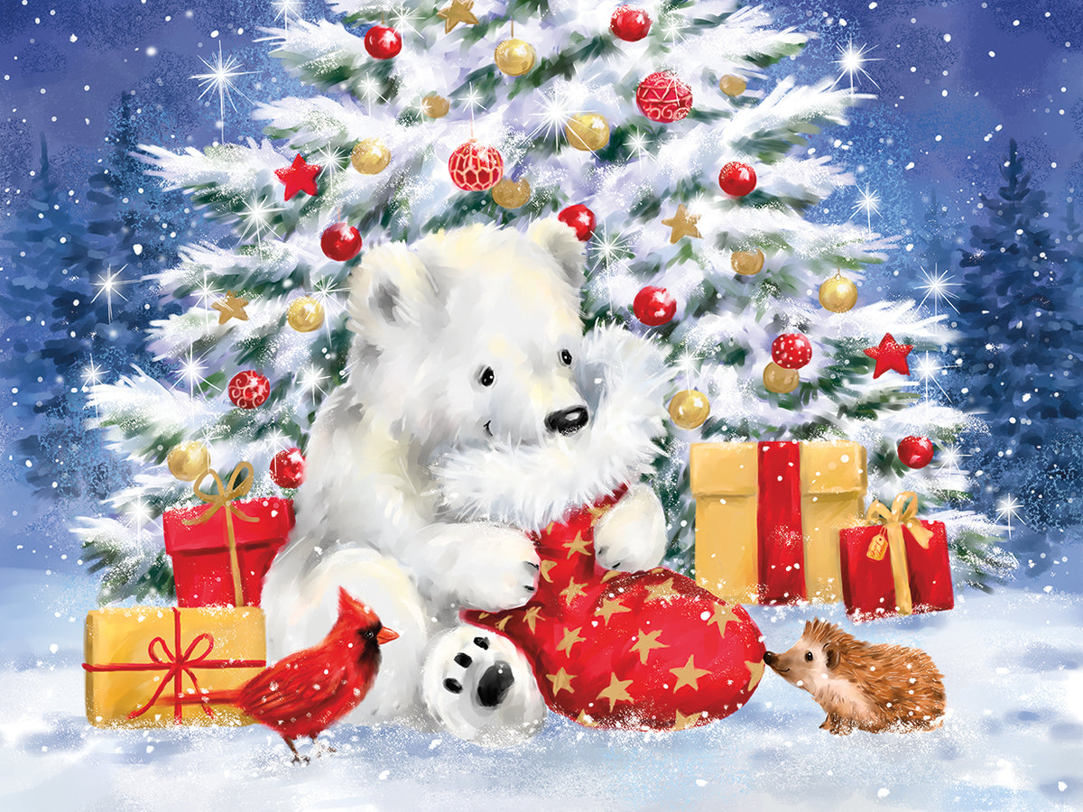 Polar Cub with Sock