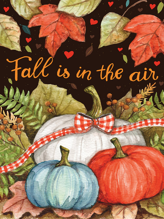 Fall Is In The Air Pumpkins Canvas Print