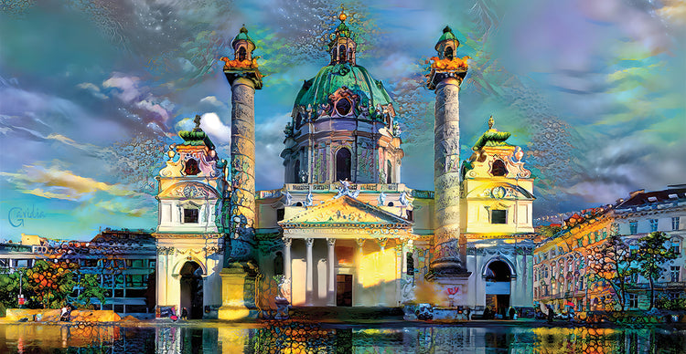 Vienna Austria Karlskirche