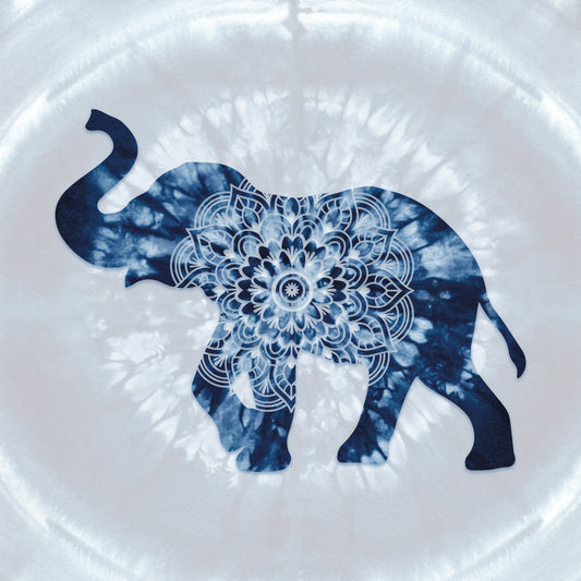 Elephant Mandala Canvas Print