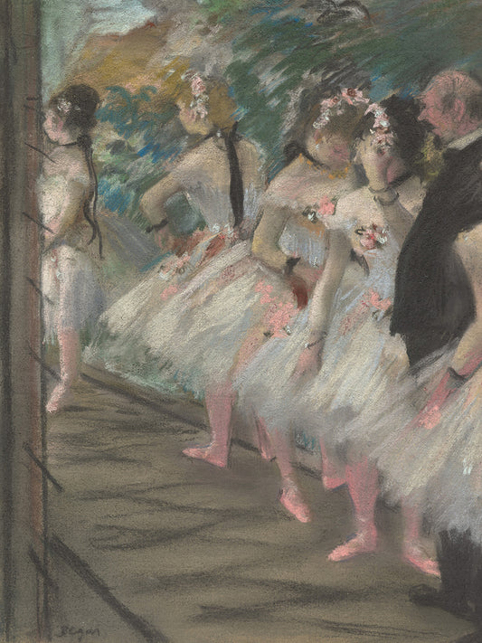 The Ballet, c. 1880 Canvas Print