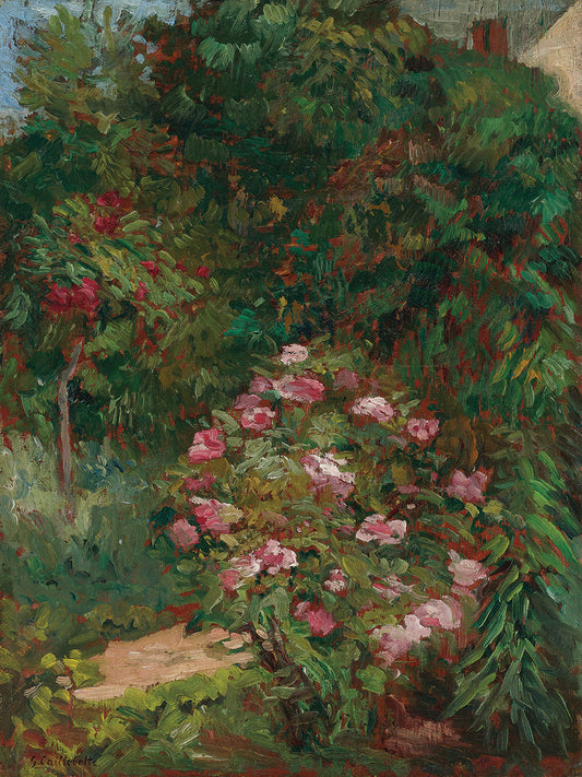 Massif De Fleurs, Jardin Du Petit Gennevilliers (1884)