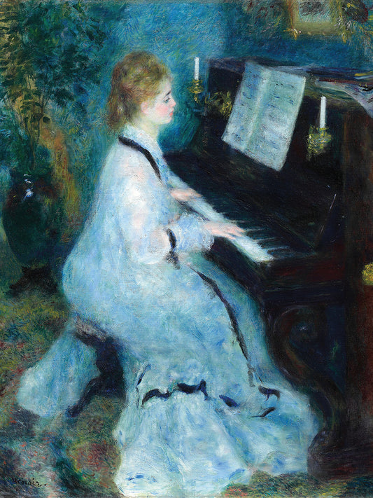 Woman at the Piano (1875)