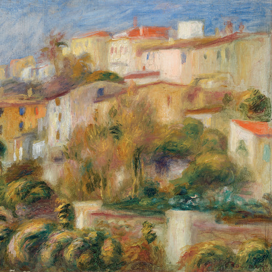 Houses on a Hill (Groupe de maisons sur un coteau) (1908)
