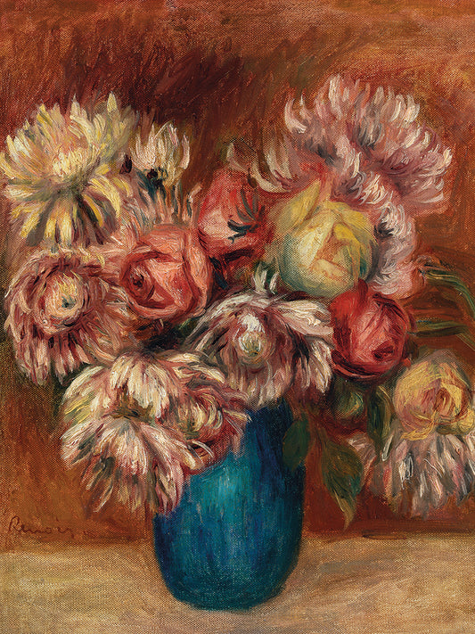 Flowers in a Green Vase (Fleurs dans un vase vert) (c. 1912)