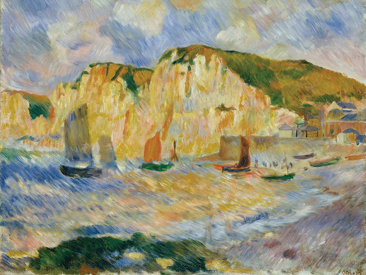 Sea and Cliffs (ca. 1885)