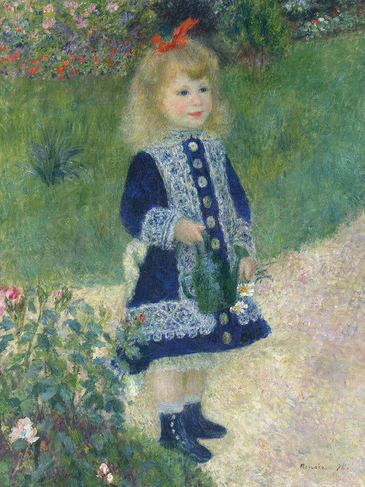 A Girl with a Watering Can (1876)