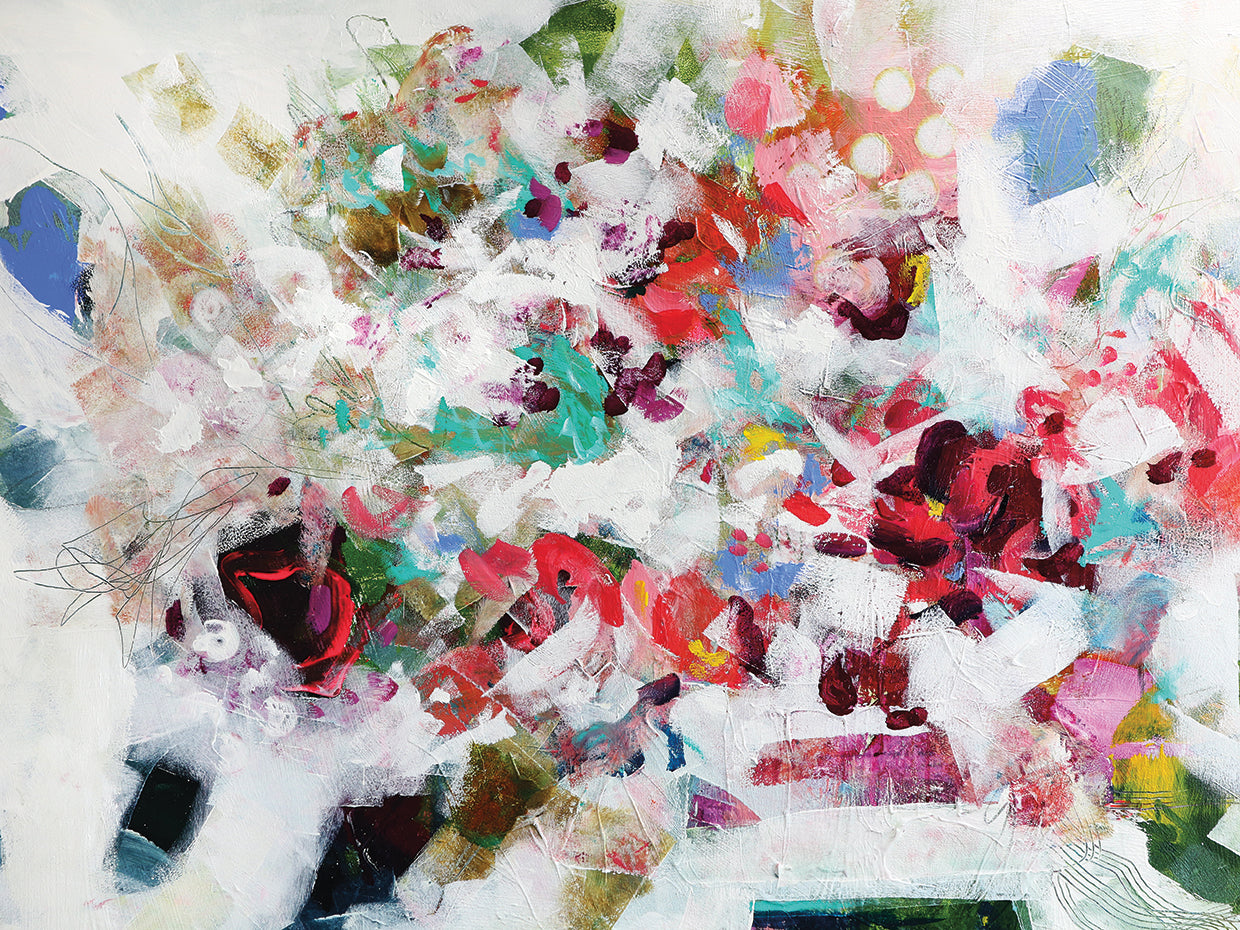 Abstract Spring Floral