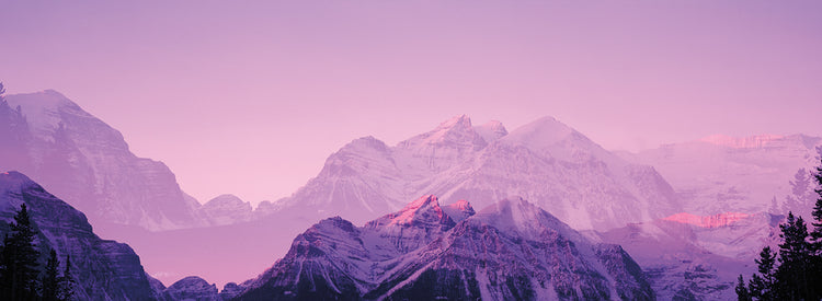 Twilight, Mountains, Mountainscape, Banff National Park, Alberta, Canada