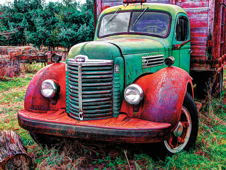 International truck 2 HDR, Overisel Township, Allegan County, Michigan, USA