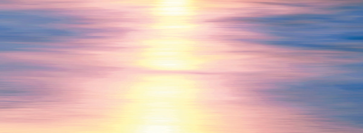 Sunset reflection on sea, WindanSea Beach, La Jolla, San Diego, California, USA
