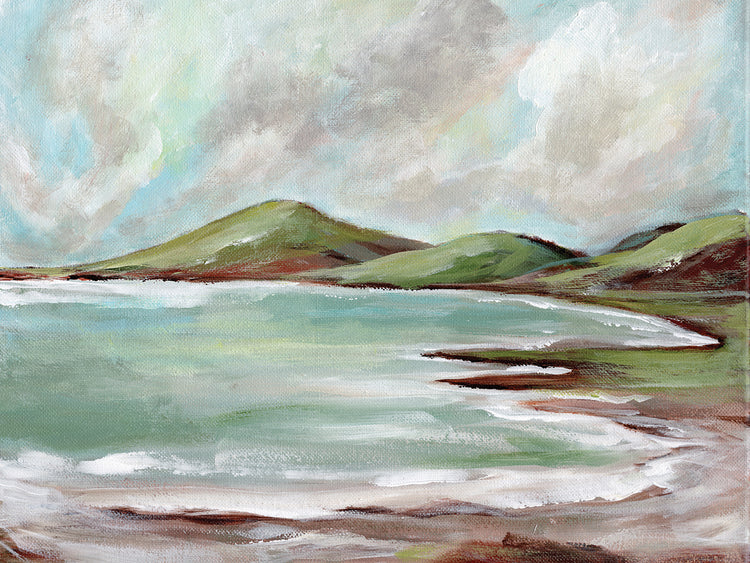 Green Hills by the Sea