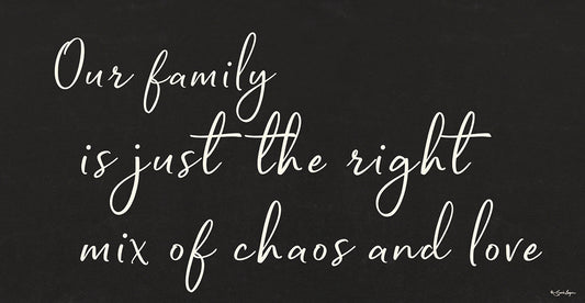 Family Chaos and Love Canvas Print