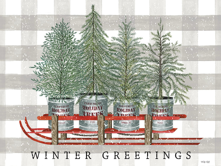 Winter Greetings Sleigh