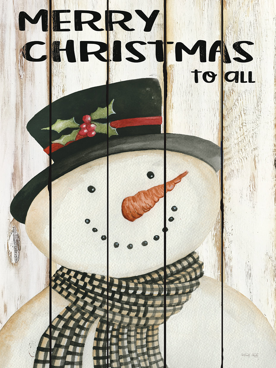 Merry Christmas to All Snowman
