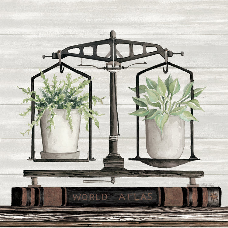Vida vegetal equilibrada Lienzo
