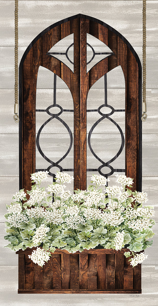Arco floral Lienzo