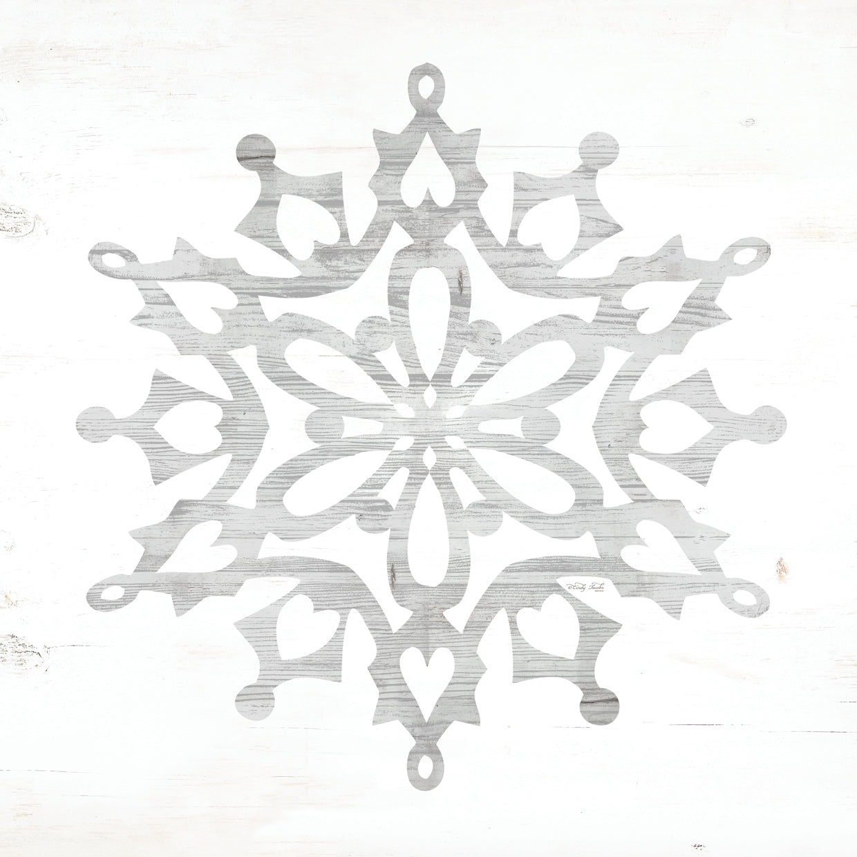 Sueños de copo de nieve I Lienzo