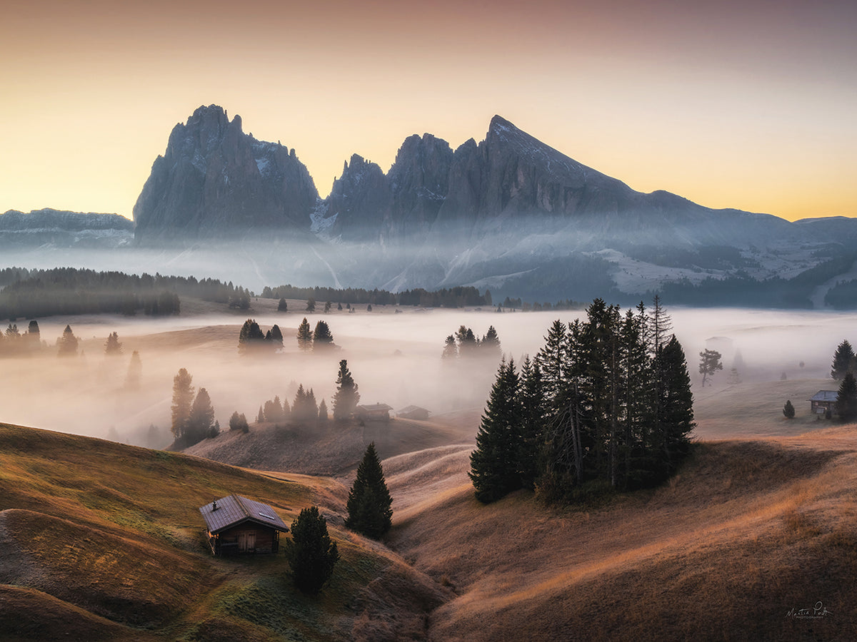 Seiser Alm Before Sunrise