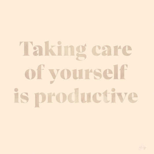 Taking Care of Yourself Canvas Print