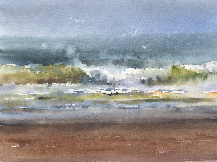 Olas del mar Lienzo